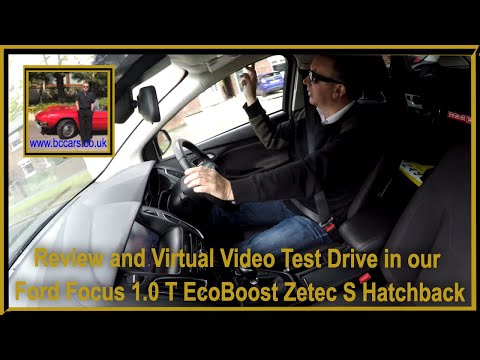 Review and Virtual Video Test Drive in our Ford Focus 1.0 T EcoBoost Zetec S Hatchback