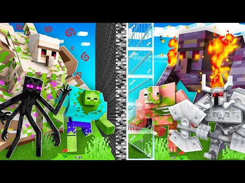 ULTIMATE Minecraft MOB BATTLE Competition!