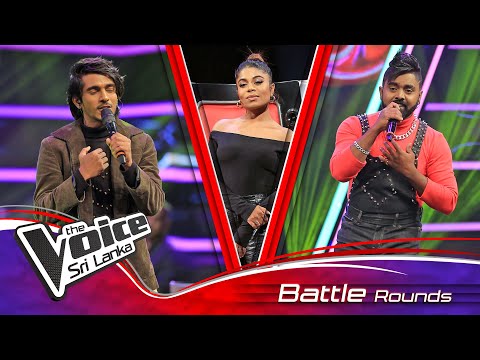 Irosh vs Chathura | Mayam Kalawe  (මායම් කලාවේ) | Battle Rounds | The Voice Sri Lanka