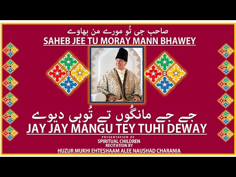 صاحب جی تو مورے من بھاوے | SAHEB JEE TU MORAY MANN BHAWEY  | BY HUZUR MUKHI EHTESHAAM ALEE