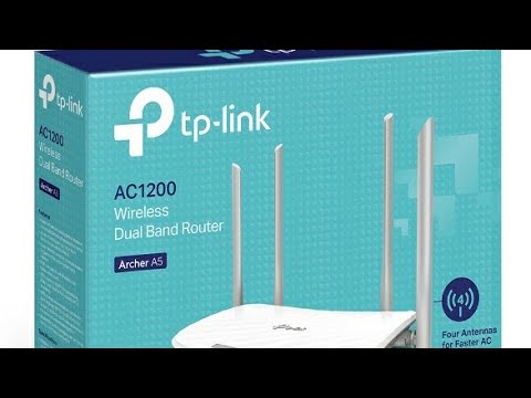 TP-LINK Archer A5 belaidis maršrutizatorius Dviguba juosta (2,4 GHz / 5 GHz) Greitas eternetas Balta video
