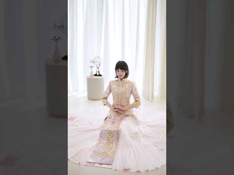 中式婚礼秀禾服 Chinese wedding dress &ldquo;xiu he&rdquo;