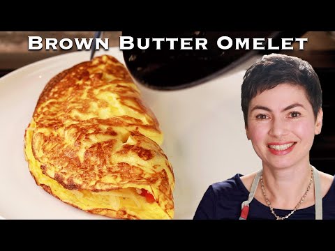 Brown Butter Soft Omelette
