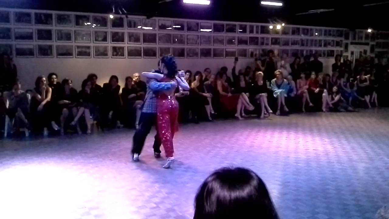 Juan Carlos Martinez y Nora Witanowsky 08 03 2015   2 Tango e 1 Milonga