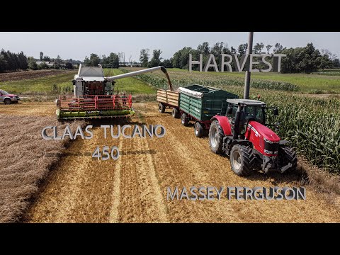 NEW !!! [CLAAS TUCANO 450] Harvest/ Žetev / Ernte/ Kmetija HORVAT