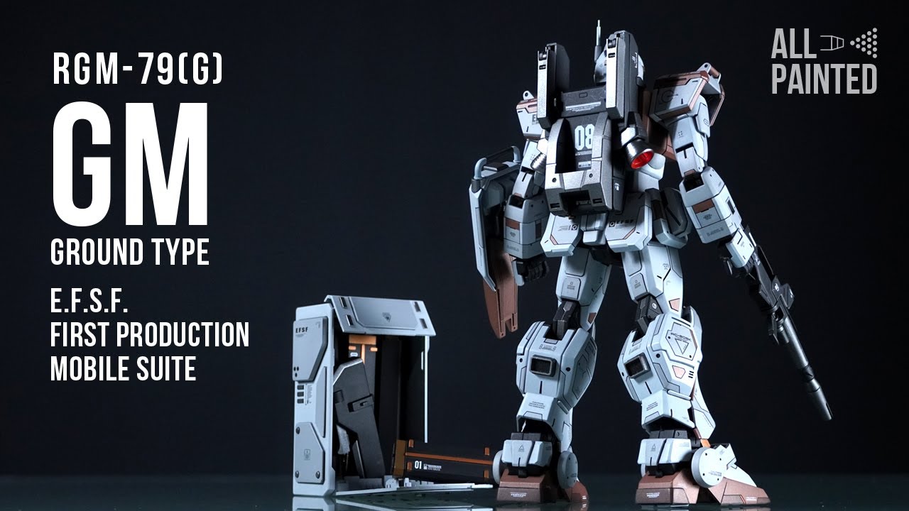 #036【ガンプラ全塗装】MG GM [G]（MG陸戦型ジム）