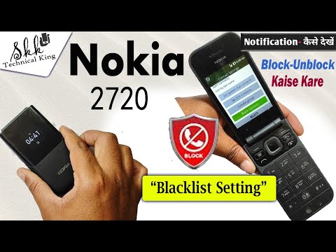 Nokia 2720 Blacklist Setting 🔥🔥 #blacklistsetting || nokia Blacklist no remove|| Ta-1170 Blacklist