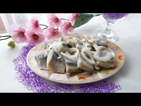 Herrings in vinegar sauce