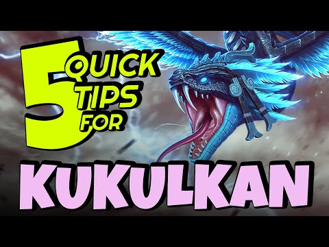 HOW TO PLAY KUKULKAN - TOP 5 TIPS & BUILD! [SMITE]