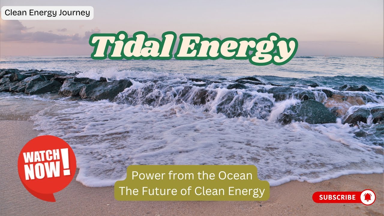 19 - Tidal Energy: Power from the Ocean - The Future of Clean Energy