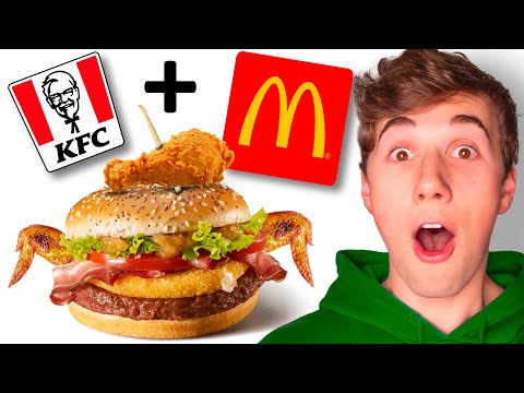 UNIAMO i FASTFOOD in un SOLO PANINO! (McDonald's, KFC, Burger King)