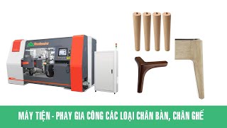 Máy Phay - TIỆN chân giường CNC, Tiện các loại chân bàn, ghế