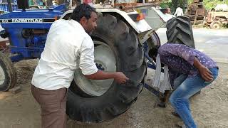 Mrf shakti life puls | 13.6.28 | New tyre | farmtrac tractor | best tyre ||
