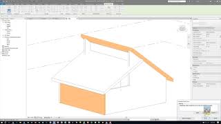 Revit 2019 - Offset Clerestory Roof