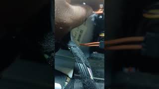 Jaguar xf leaking water Inside on carpet radio not working just flashing