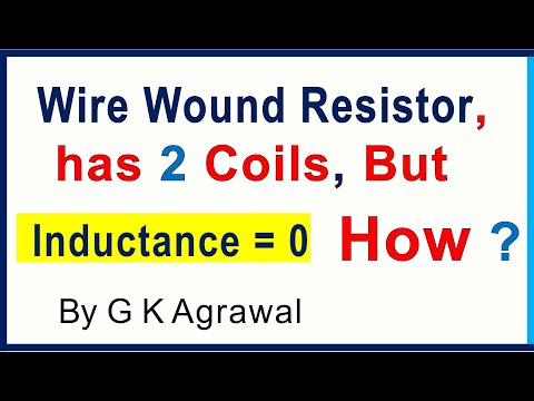 Non Inductive Wire Wound Resistor, inductance less coil Video