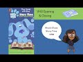 Blue S Clues Story Time 1998 VHS Opening Closing