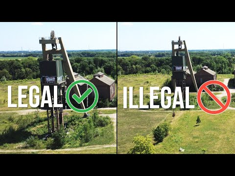 Illegal range - this is the maximum distance you are allowed to fly with your drone DJI Mini 4k