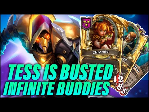 Tess is Busted Now, Infinite Buddies | Dogdog Hearthstone Battlegrounds
