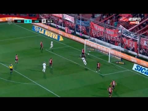 ¡TRIUNFO DEL ROJO Y SIGUE EN RACHA! INDEPENDIENTE 1 NEWELLS 0 - Gol de Benegas