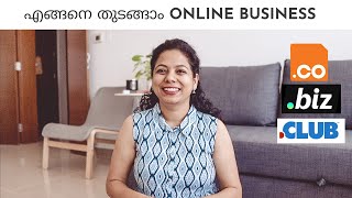 🚀How I started Online Business | Step-by-Step | Easy Website Creation | Malayalam