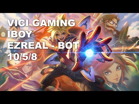 Vici Gaming iBoy Bot Ezreal vs Kai'Sa - KR Master Patch 10.9
