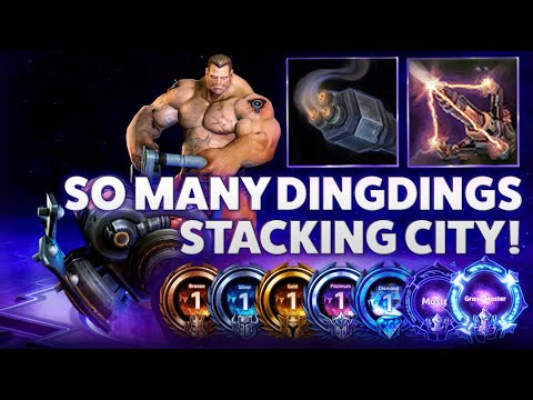 Tychus Drill - SO MANY DINGDINGS STACKING CITY! - Bronze 2 Grandmaster S3 2022