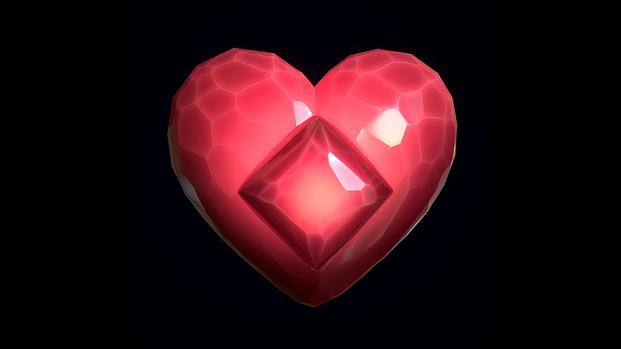 生命水晶 3D 模型