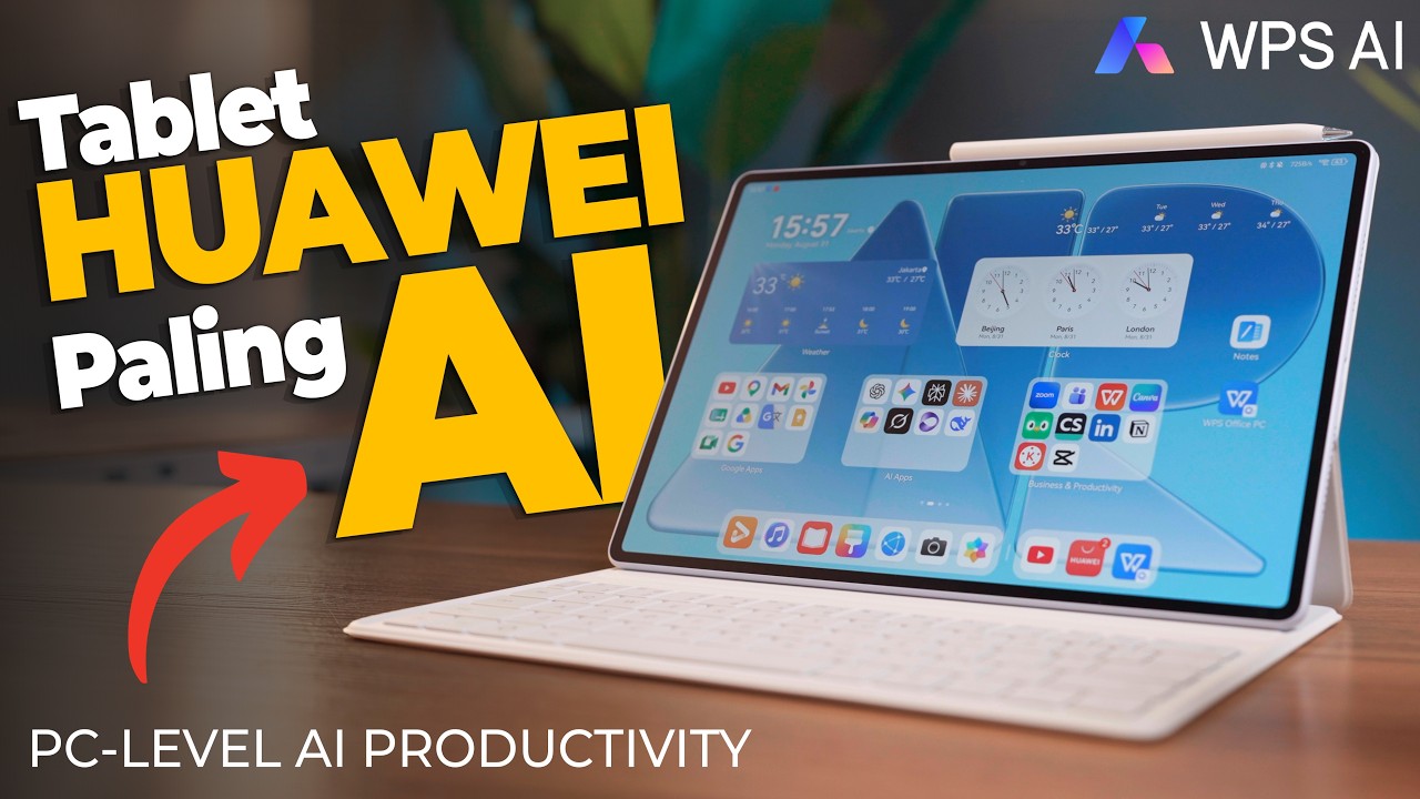 Huawei Matepad Air(2026) - Fitur AI buat Super Produktif