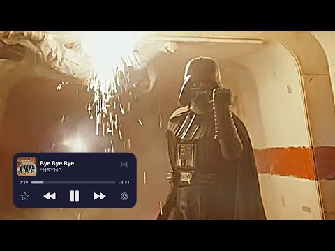 Darth Vader's Hallway Entrance Synced to "BYE BYE BYE"