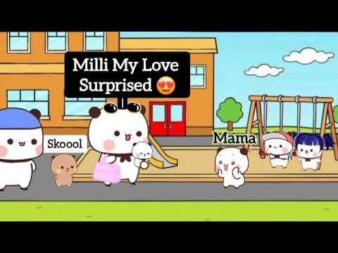 Surprised Guest Arrived At School 😲🏫| Milli Shocking Reaction 🍼😍| Milli & Helen | BubuDudu MHM