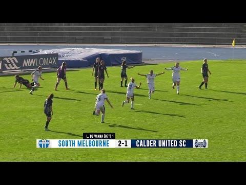NPLW 2017 (R12) :: South Melbourne v Calder United SC