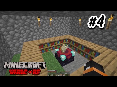 Mobloyun -  ENCHANTING IN HARDCORE |  Minecraft