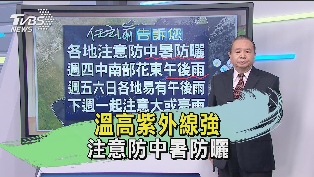 溫高紫外線強　注意防中暑防曬