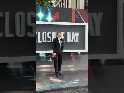 One man, with a shared truth. Josh O'Connor is ready for Disclosure Day in London.