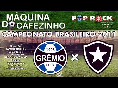 Máquina do Cafezinho — Grêmio 0 × 1 Botafogo (Brasileirão, 22.09.2011)