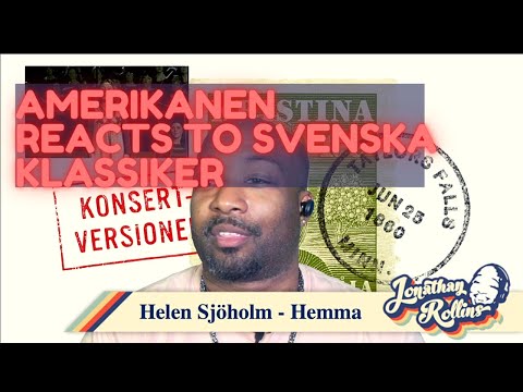 Amerikanen Reacts to Svenska Klassiker: Helen Sjöholm - Hemma