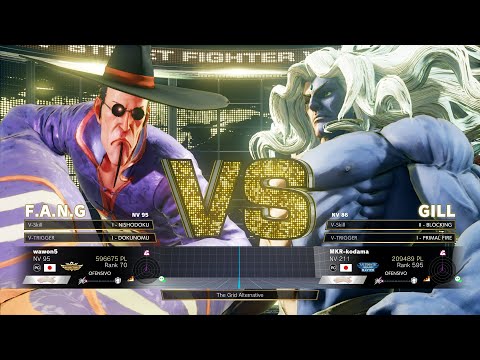 SFV Champion Edition 🔥 wawon5 (F.A.N.G) Vs MKR-kodama (GILL) 🔥 Online Match's 04-07-2023