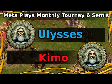Age of Mythology: Ulysses vs Kimo - Meta Plays Monthly Tournament #6 - Semifinals