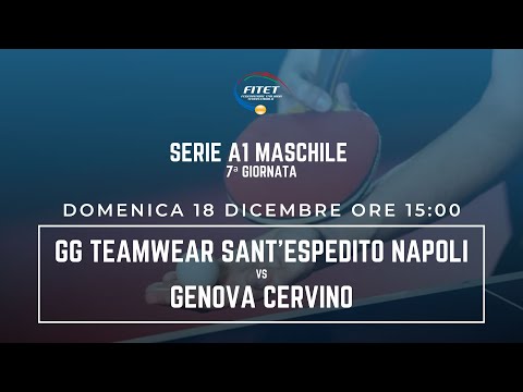 SERIE A1 M | GG Teamwear Sant’Espedito Napoli - Genova Cervino