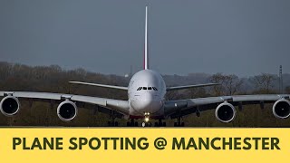 Half an hour of relaxing planespotting at Manchester Airport.  #SlowTV