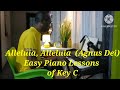 How To Play Worship Song Alleluia Agnus Dei Piano Lessons For Beginners Key C Pklarbi Piano