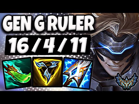 Ezreal vs Sivir ADC [ Gen.G Ruler ] Patch 25.4 Korea Challenger ✅