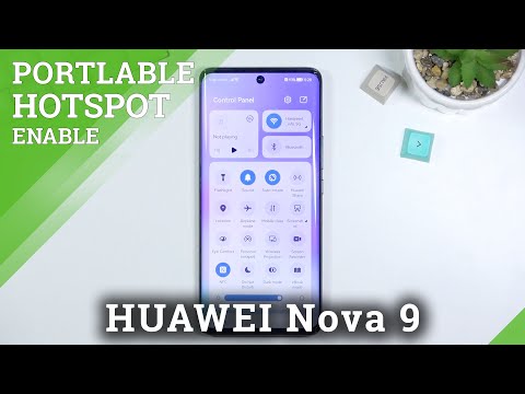 How to Activate Portable Hotspot on HUAWEI Nova 9 - Enable Portable Hotspot