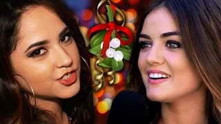 Which Celebs Do These Stars Want to Kiss Under the Mistletoe? - Becky G, Fifth Harmony, Lucy Hale