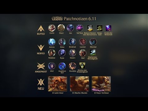 Patchnotes (Premade-)Rundown 6.11 [GER]