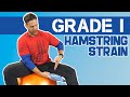 How to SPEED Recovery for a Grade 1 Hamstring Strain (pulled muscle)