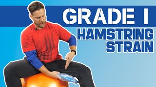 How to SPEED Recovery for a Grade 1 Hamstring Strain (pulled muscle)