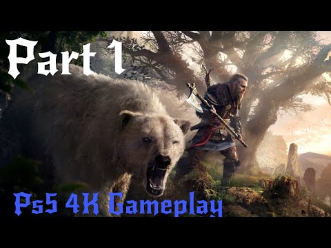 ASSASSIN'S CREED VALHALLA PS5 Walkthrough Gameplay Part 1 No Commentary (FULL GAME)