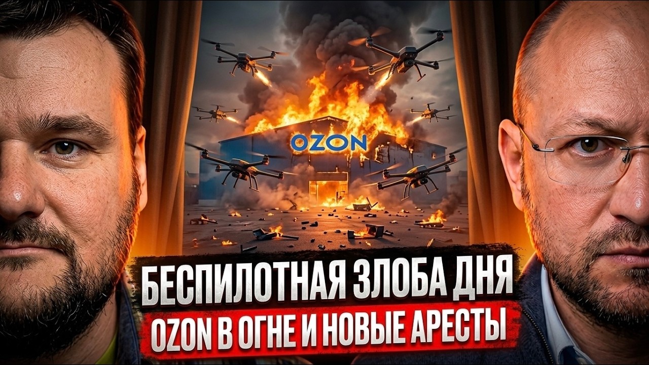 Беспилотная злоба дня: атака на Ozon и новые аресты